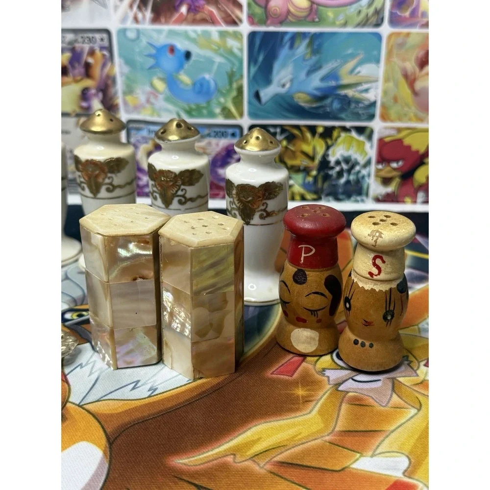 Vintage Salt And Pepper Shaker Sets Lot Of 9 Various Assortments